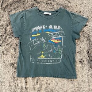 Bob Dylan Live In Concert Tour Daydreamer Graphic Tee